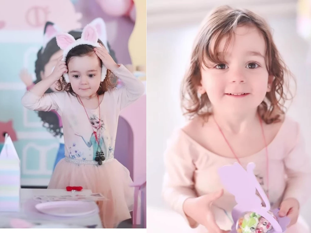 Filipa, la hija de Paula Chaves y Pedro Alfonso cumplió sus tres años