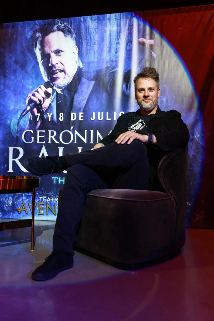 Gerónimo Rauch palpita su presentación en Buenos Aires.