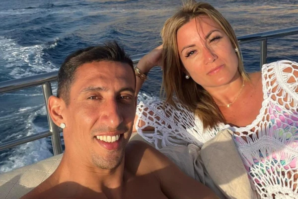 Angel Di María y Jorgelina Cardoso se mudan a Lisboa