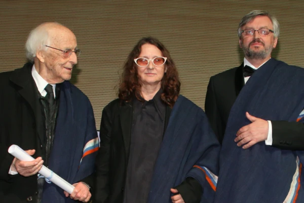 La UBA distinguió con el Doctorado Honoris Causa a tres importantes referentes del cine: todas las fotos