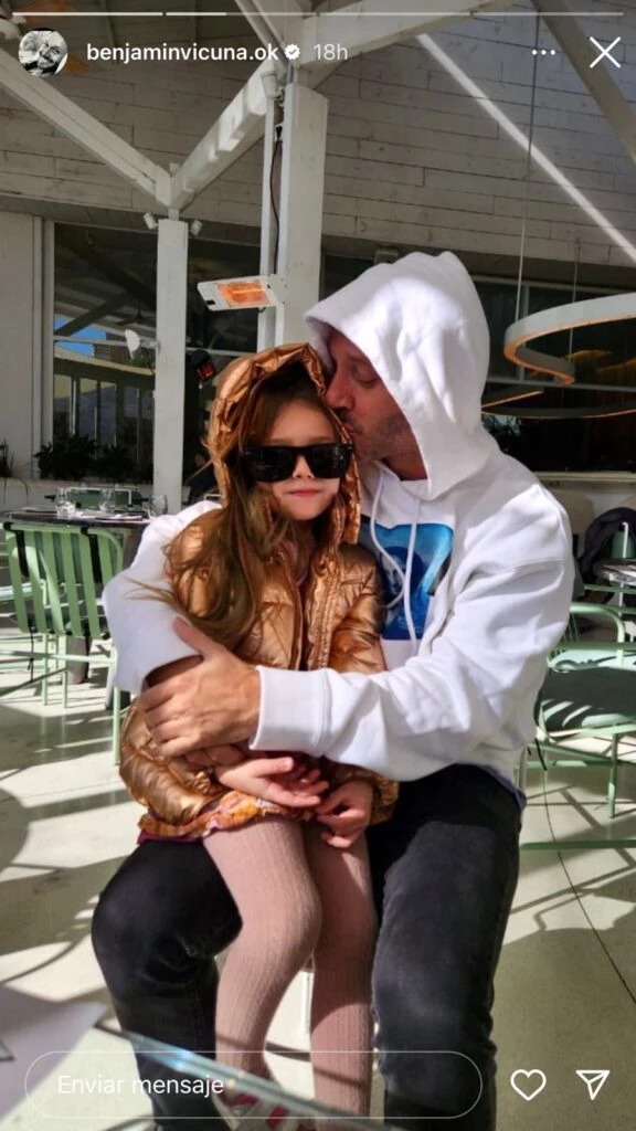 La prenda favorita de Magnolia, la hija de Benjamín Vicuña