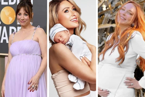 Lindsay Lohan, Paris Hilton y Kaley Cuoco las estrellas +35 que fueron madres en el 2023