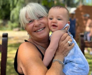 Marcela, la mamá de Mica Viciconte y abuela de Luca