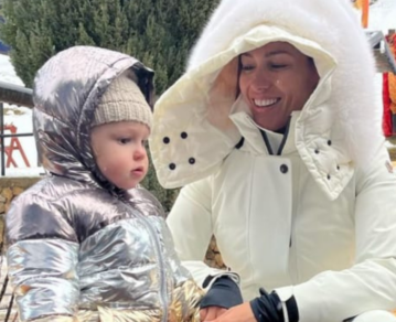 Los cancheros looks de Ana García Moritán para sus días de nieve