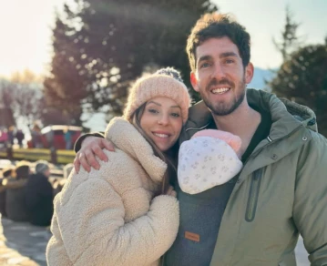 Las vacaciones de Noelia Marzol y su familia en Bariloche