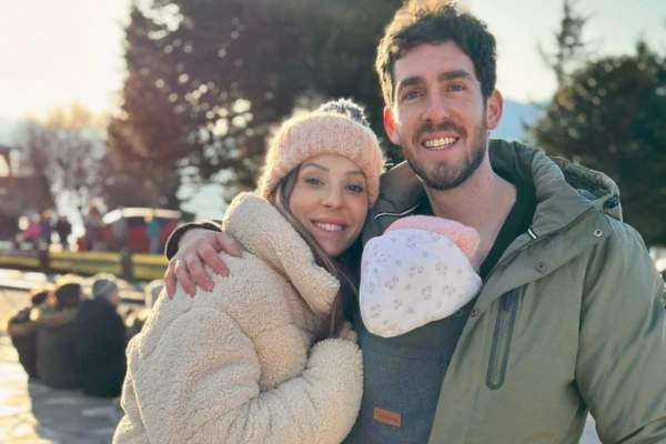 Las vacaciones de Noelia Marzol y su familia en Bariloche
