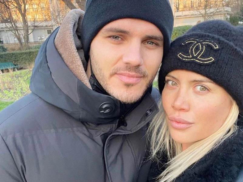 Wanda Nara y Mauro Icardi