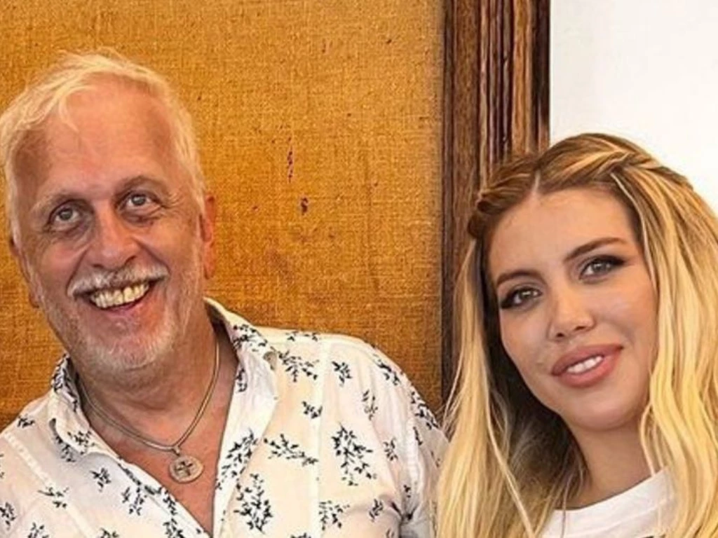 Andrés Nara y Wanda Nara