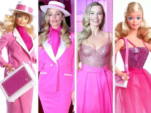 Los looks de Margot Robbie y Ryan Gosling en la película de Barbie