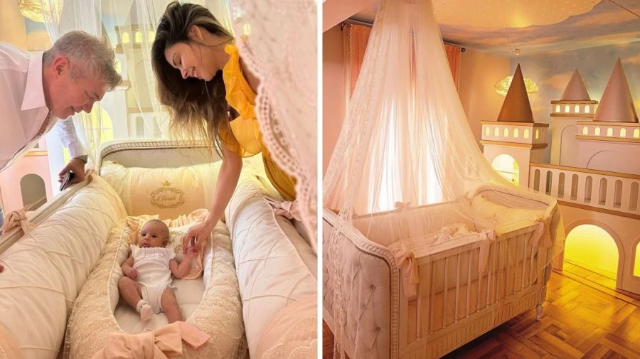 Barby Franco mostró la habitación de Sarah Burlando