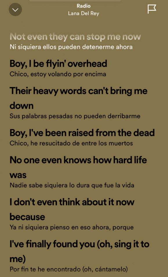 La historia de Pampita. 