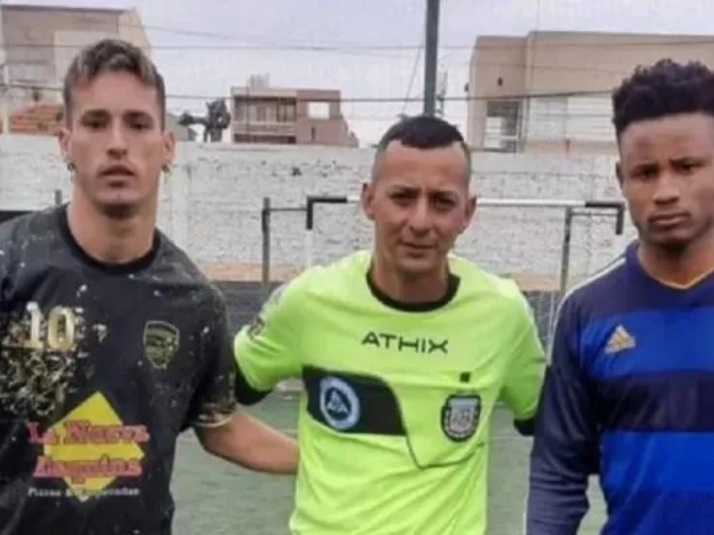 El día que Williams jugó con el árbitro que terminó agrediendo