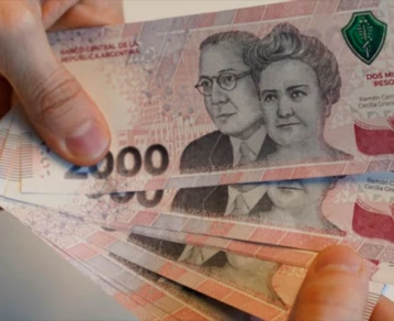 Billetes nuevos de dos mil pesos