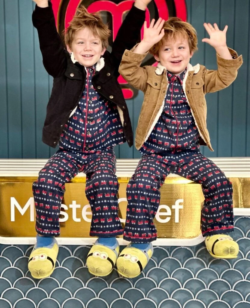 Lorenzo y Lautaro en Masterchef.