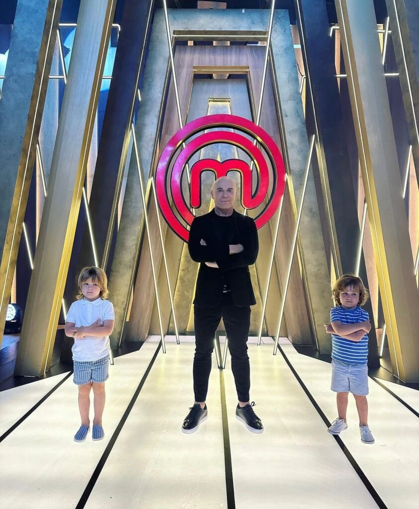 Los hijos de Germán Martitegui visitaron Masterchef.