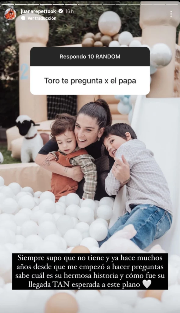 La historia que publicó Juana Repetto. 