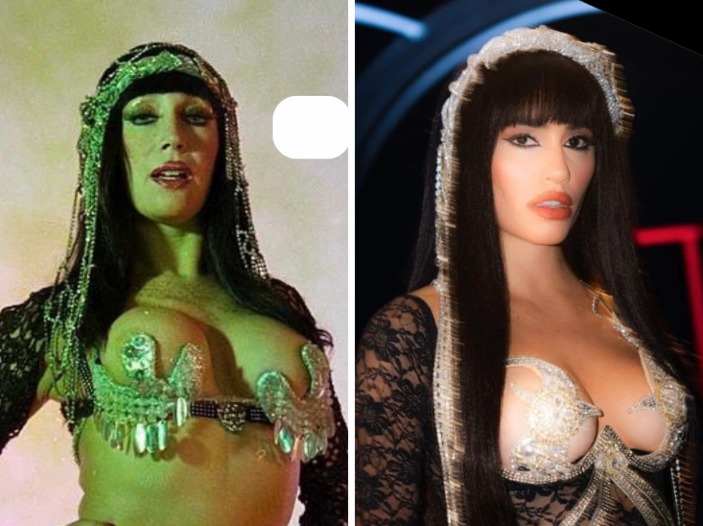 Lali recreó una foto icónica de Moria