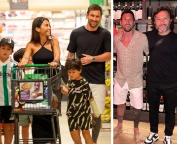 Entre cenas con amigos e idas al supermercado, así son los días de Messi en Miami