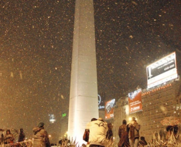 nieve en buenos aires.