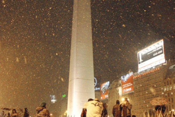 nieve en buenos aires.