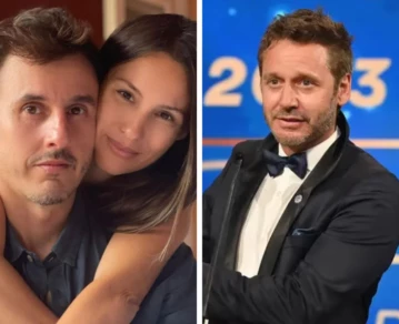 La modelo y el economista lanzaron una indirecta al actor chileno tras el fallido en el Martín Fierro. 