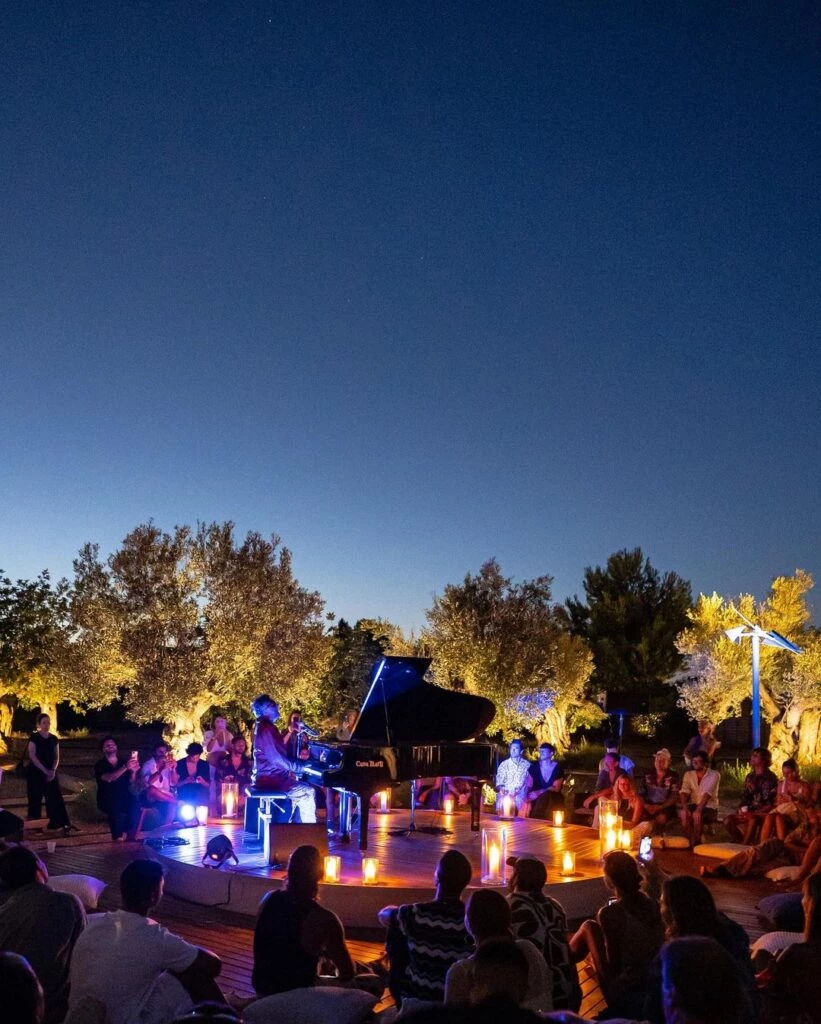 Así fue el show del rosarino en Ibiza.