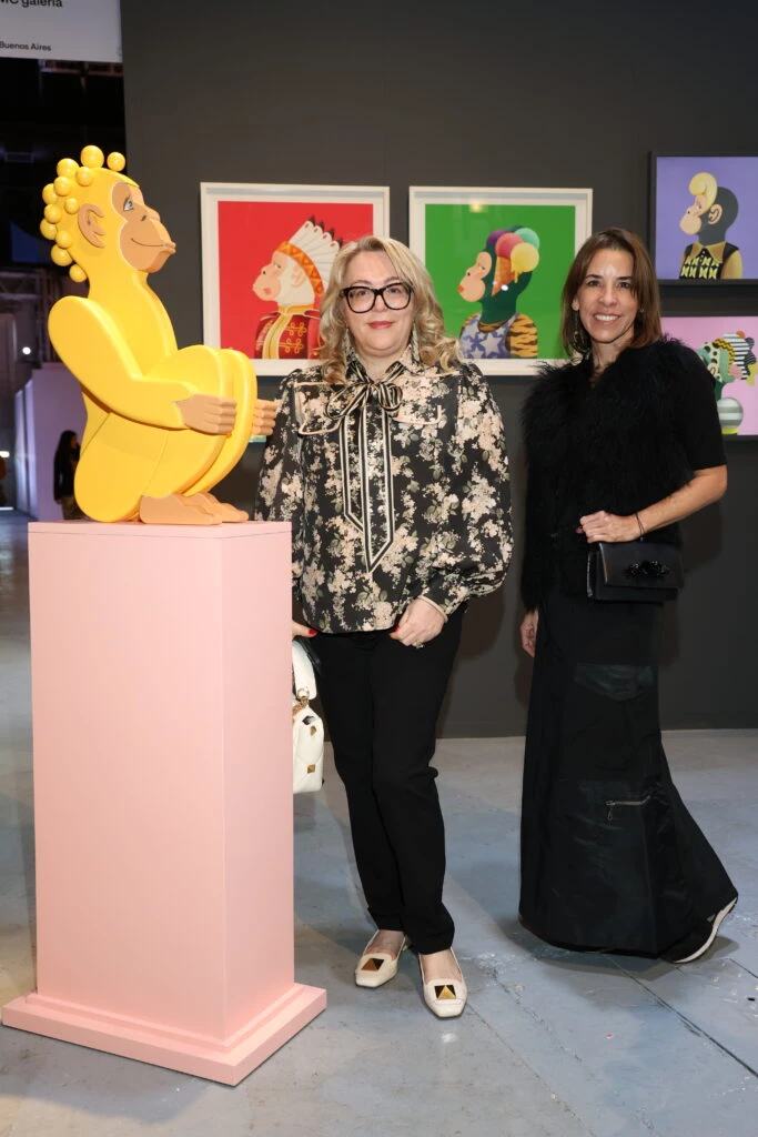 Andrea Arditi Schwartz e Inés Etchebarne.