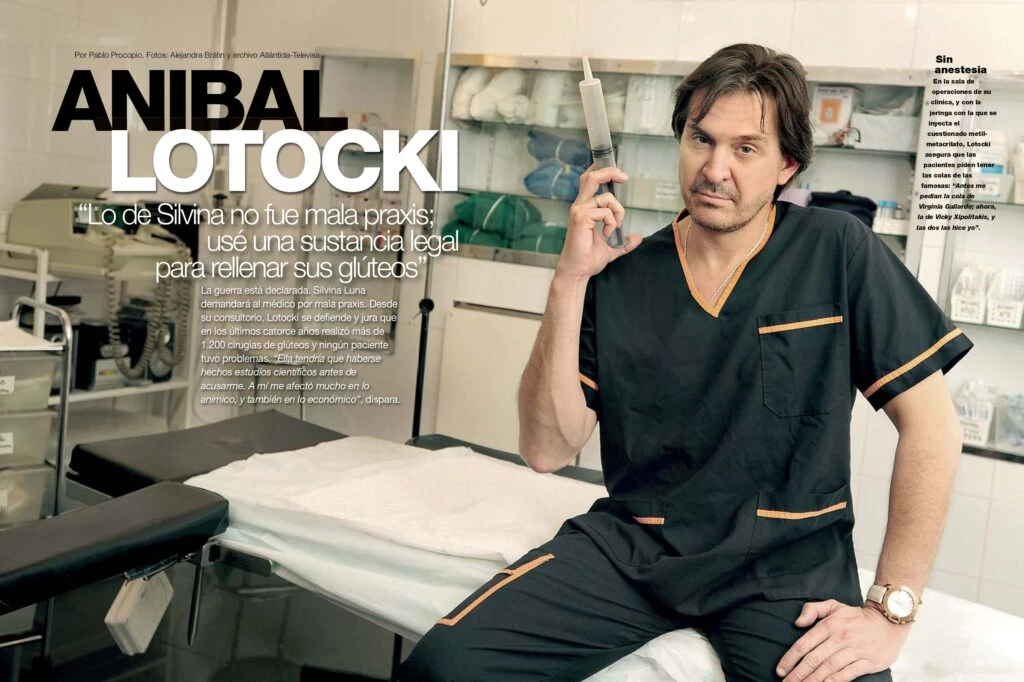 "Silvina Luna me acusó sin pensar en los daños que podía causar", decía Aníbal Lotocki a GENTE.