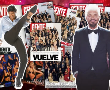 Tapa de GENTE, los años del Bailando por un sueño