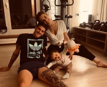 Camila Homs y Rodrigo de Paul