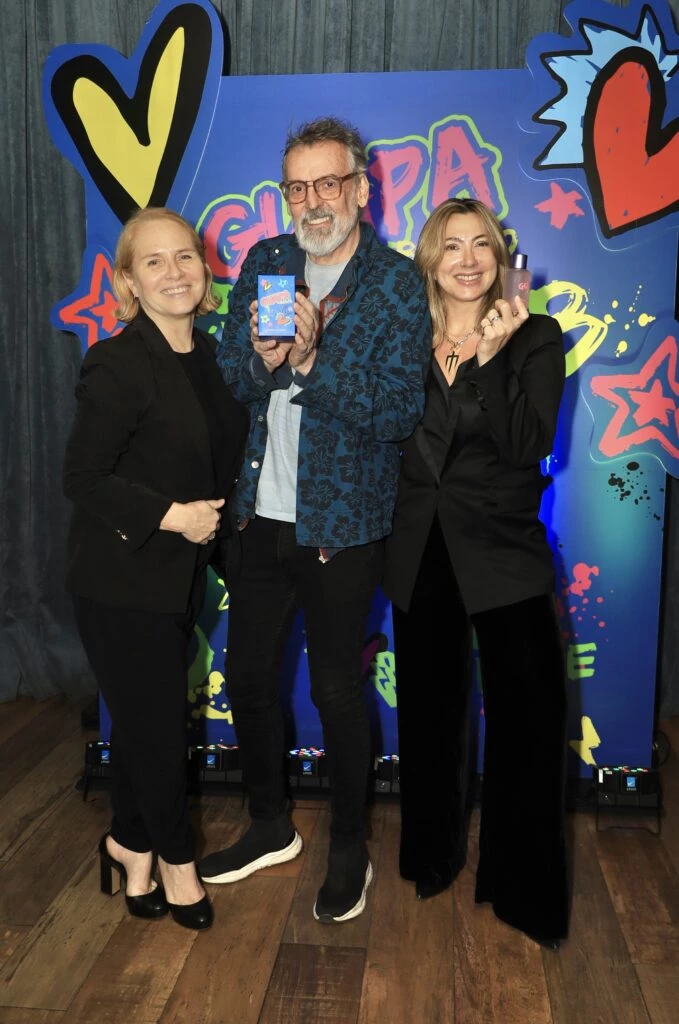 Carla Rodríguez, Benito Fernández y Karina Davicco.