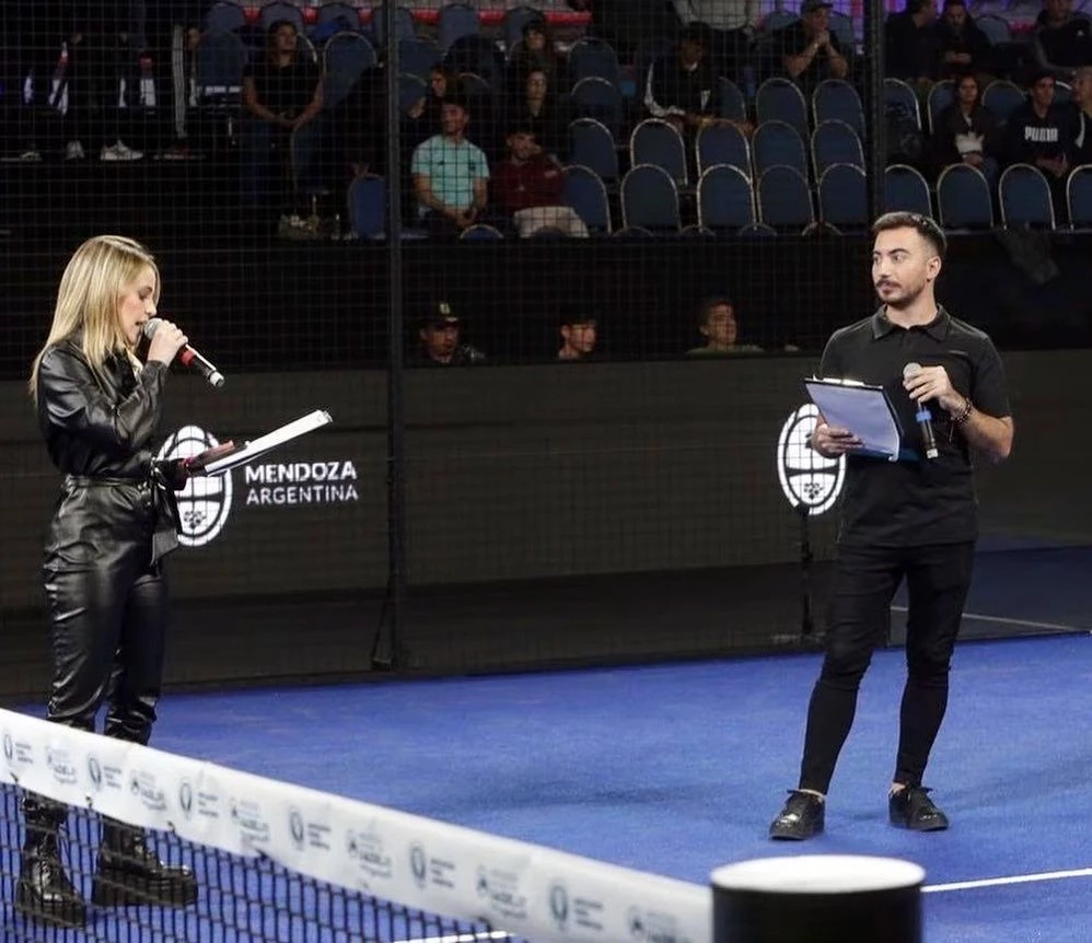 Clara Ceschin y Lucas Castro.