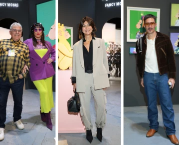 De Moria Casán a Evangelina Bomparola y Emmanuel Horvilleur: así se presentó en arteBA la obra digital de Edgardo Giménez