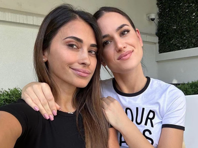 Antonela y Elena. Foto redes sociales.