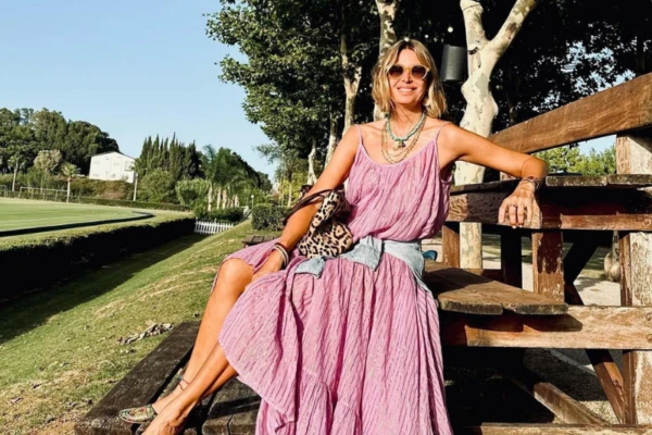 Dolores Barreiro de vacaciones
