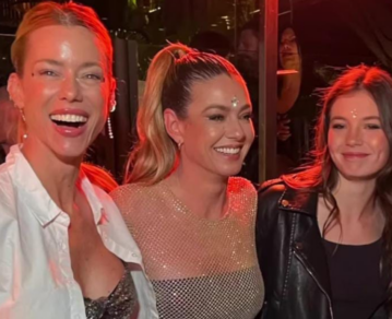 Gege Neumann festejó sus 40 años: transparencia, el mismo peinado que Nicole y una noche de música, brillitos y tragos