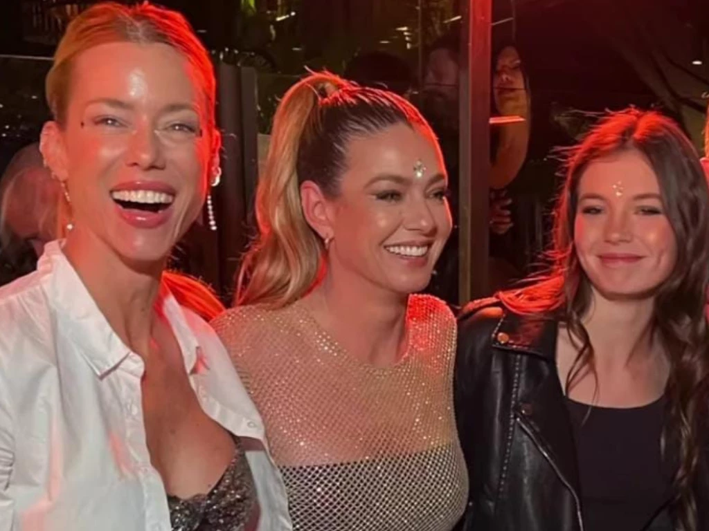 Gege Neumann festejó su cumpleaños junto a su hermana, Nicole