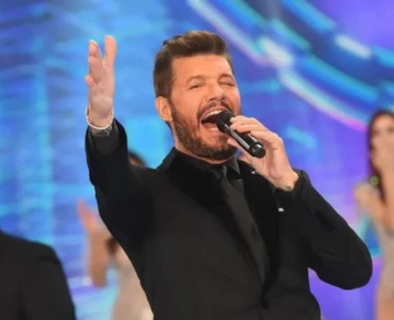 Marcelo Tinelli en el bailando