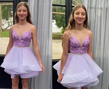 Allegra Cubero y su faceta de modelo: protagonizó una producción de fotos con vestidos de 15