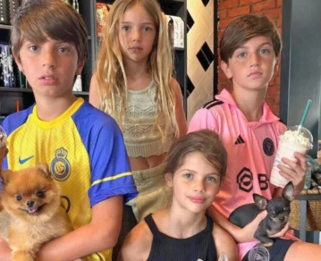 Los hijos de Wanda Nara en Estambul