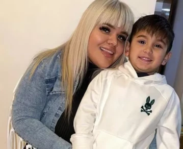 El emotivo reencuentro de More Rial y su hijo: su ex marido no le permitía verlo