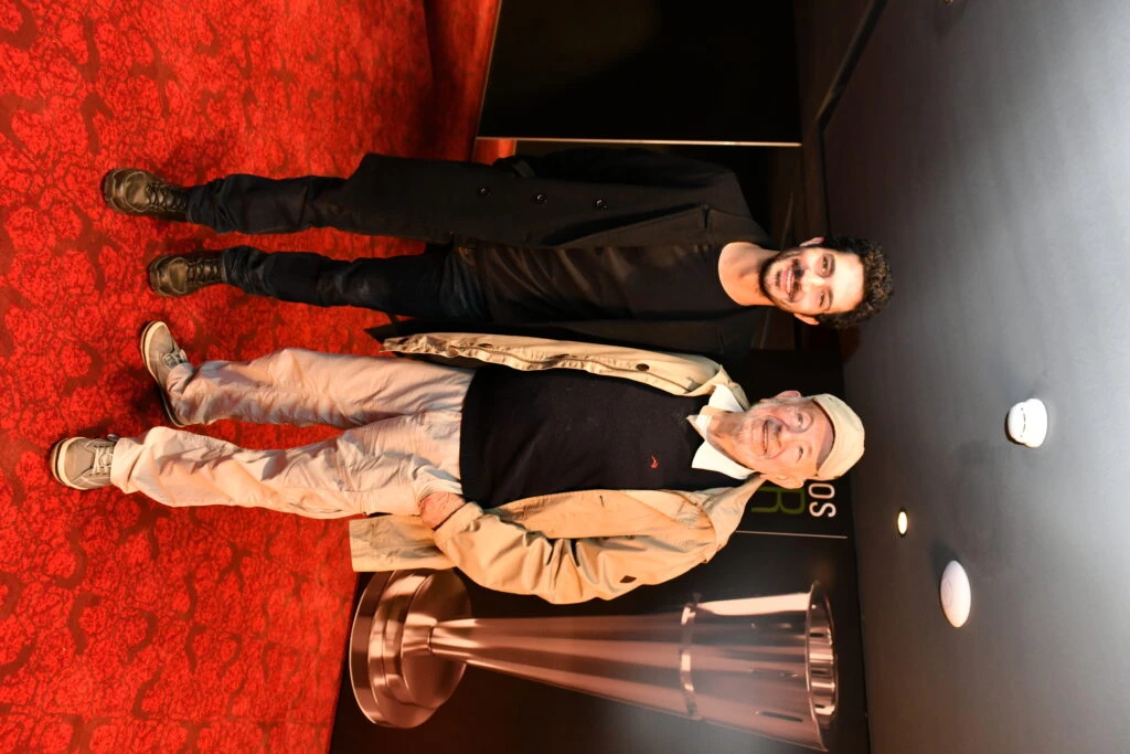 El Chino Darín junto a Norman Briski.