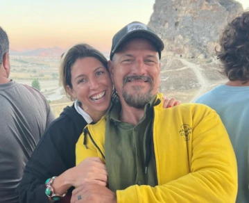 Las vacaciones de Flor Bertotti y Federico Amador en Turquía