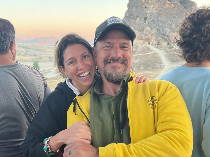 Las vacaciones de Flor Bertotti y Federico Amador en Turquía