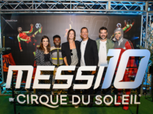 Los famosos en el lanzamiento de Messi10 Cirque du Soleil: todas las fotos