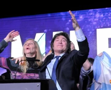 El discurso de javier Milei en las PASO.