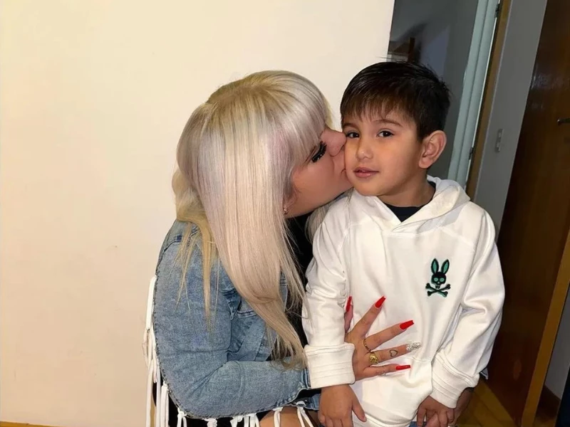 Morena Rial le dedico un crudo posteo a su hijo