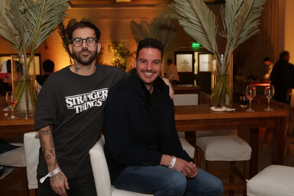 Nacho Lecouna disfrutó el torneo con amigos.