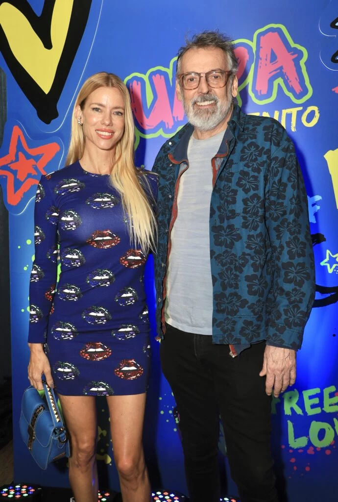 Nicole Neumann y Benito Fernández.