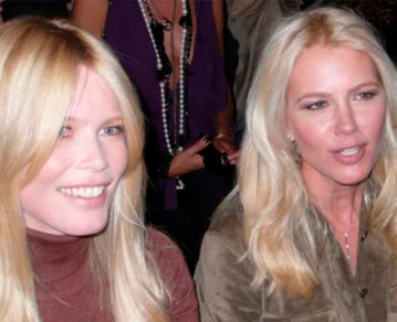Valeria Mazza y Claudia Schiffer (1)